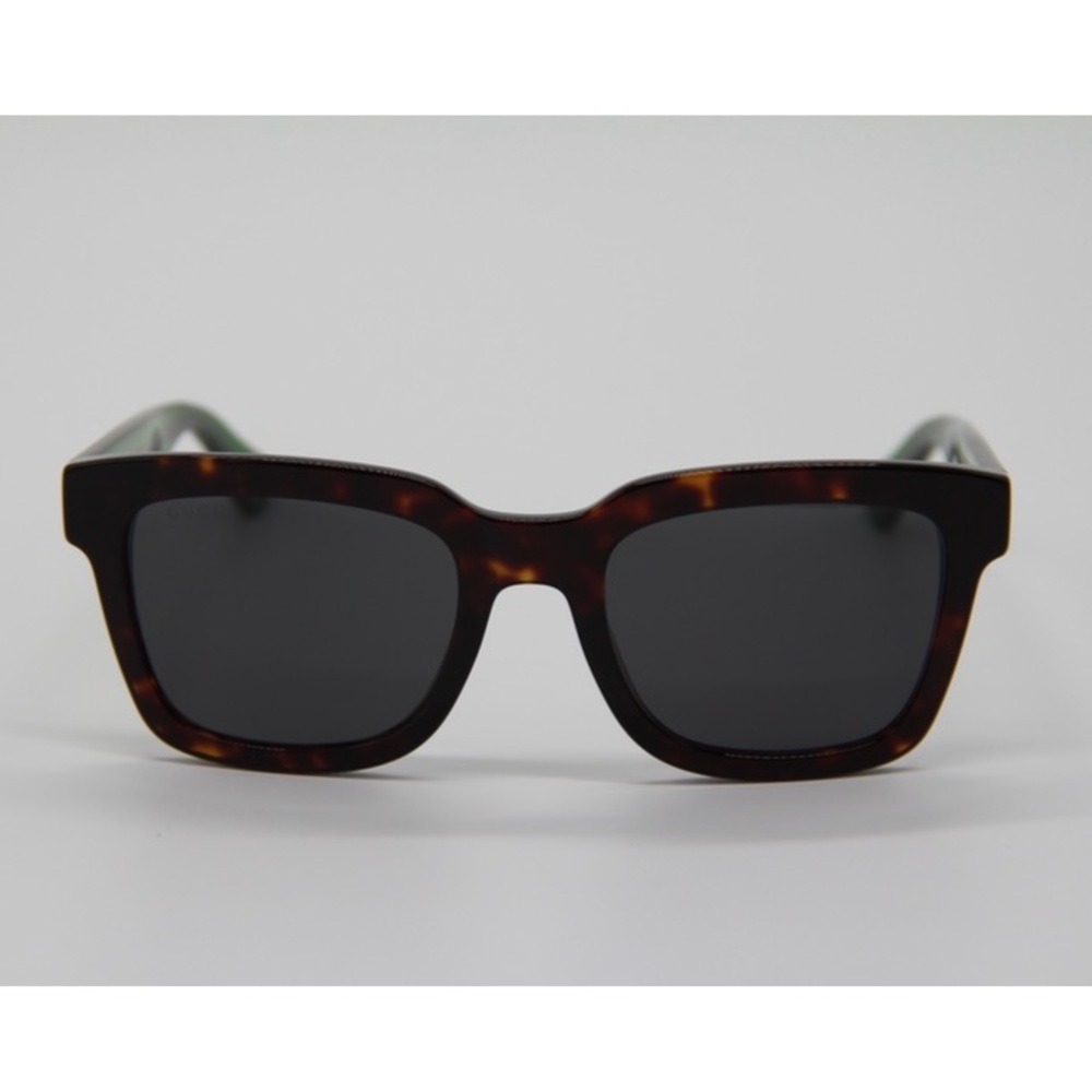 NEW GG0001SN 003 UNISEX SUNGLASSES GUCCI GG0001SN HAVANA GREEN - Picture 3 of 13
